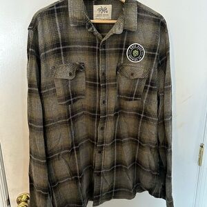NWOT Tank Farm Flannel Shirt